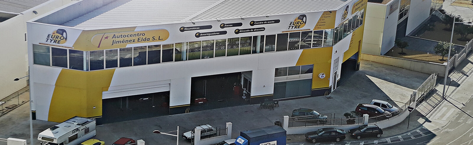 Fachada de Autocentro Jiménez en Elda